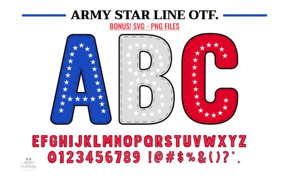 Army Star Line: A Typeface Forged in Heritage