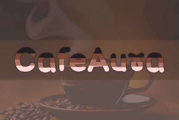CafeAura: The Typography of Comfort
