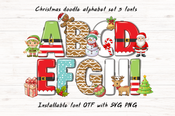 Christmas Set: Elevate Your Holiday Design Projects