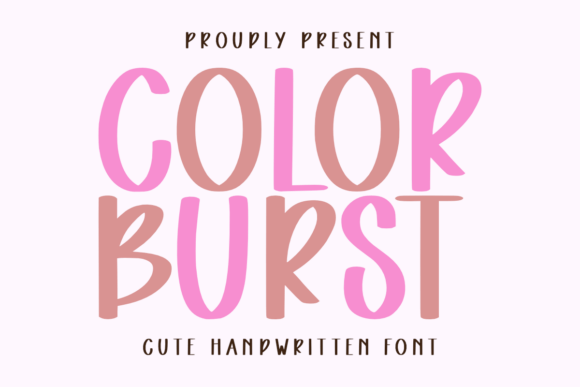 Color Burst: Elevate Your Designs with Playful Typography
