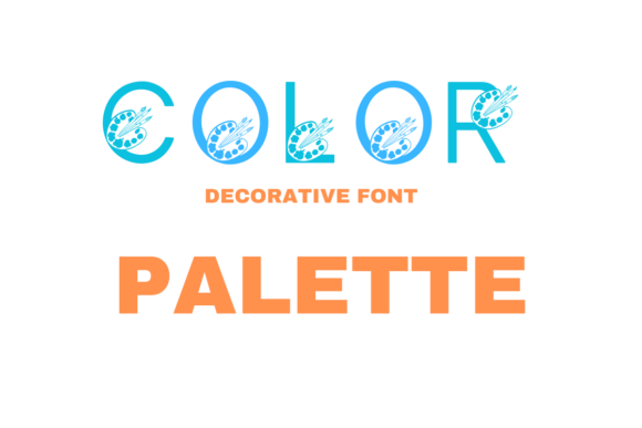 Color Palette: A Typographic Celebration of Creativity