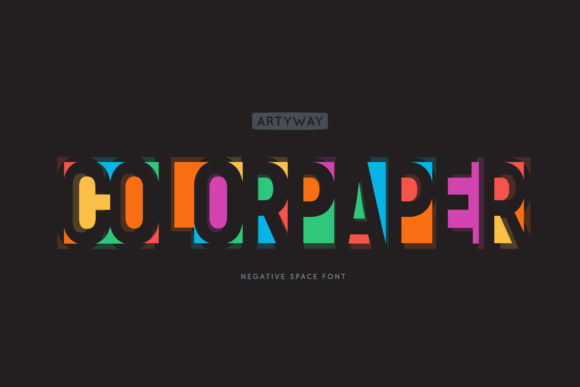 Color Paper: A Modern Display Font for Striking Design