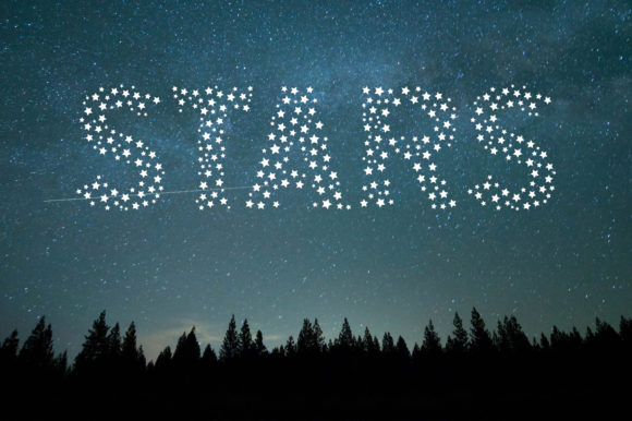 Color Stars: A Dreamy Decorative Font for Creative Design