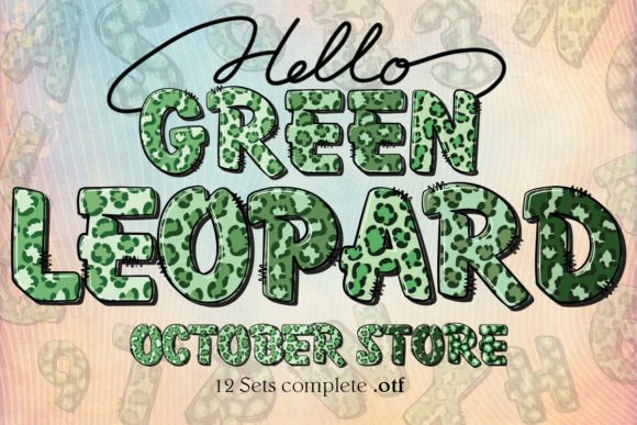 Green Leopard Font: A Wild Typographic Statement
