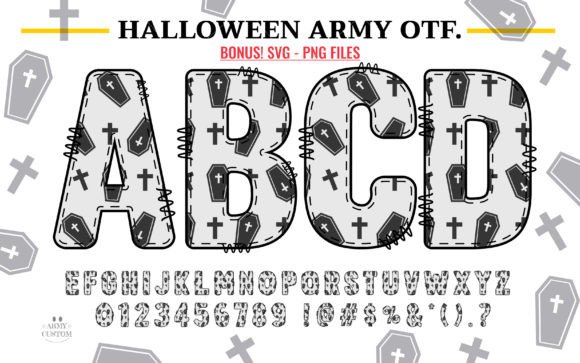 Halloween Army Coffin: Elevating Spooky Visual Design