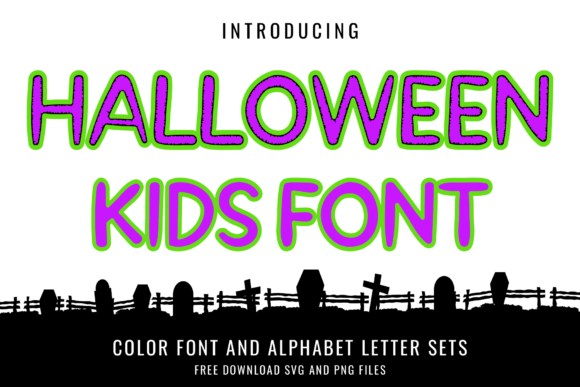 Halloween Kids: A Playful Typeface for Seasonal Design