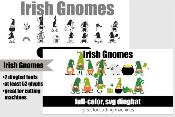 Irish Gnomes: A Designer's Guide to Festive Dingbat Fonts