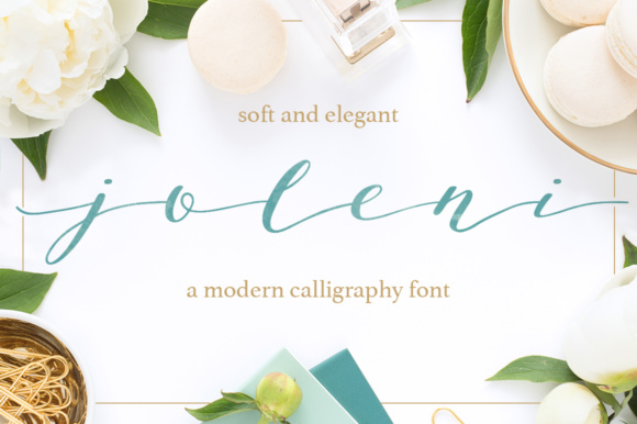 Joleni: The Handmade SVG Font for Elegant Design