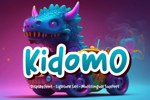 Kidomo: A Playful Font for Joyful Designs