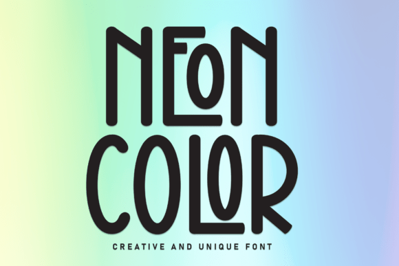 Neon Color Typography: A Bold Design Choice