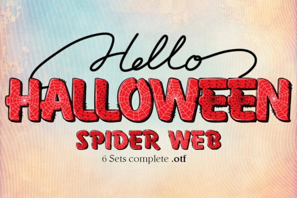 Spooky Elegance: Using Halloween Spider Web Typography in Design