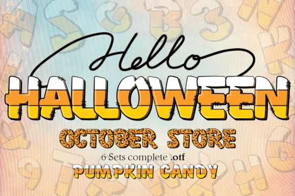 Unlocking Creative Charm with Halloween Pumpkin Candy Font