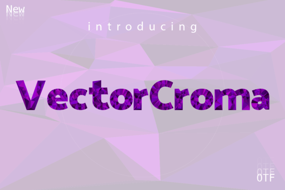Vector Croma: A Modern Typeface for Minimalist Design